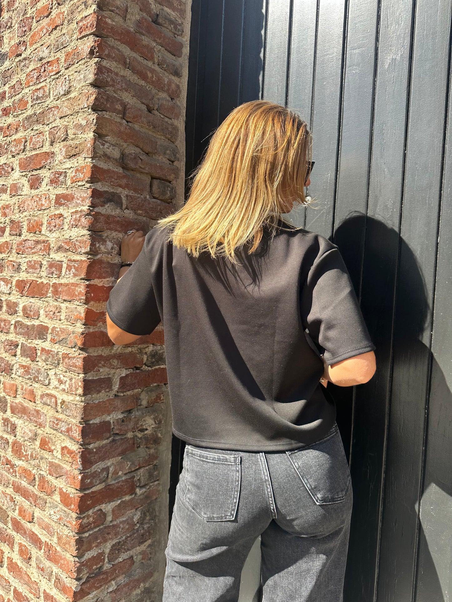 Tee-shirt noir Mila