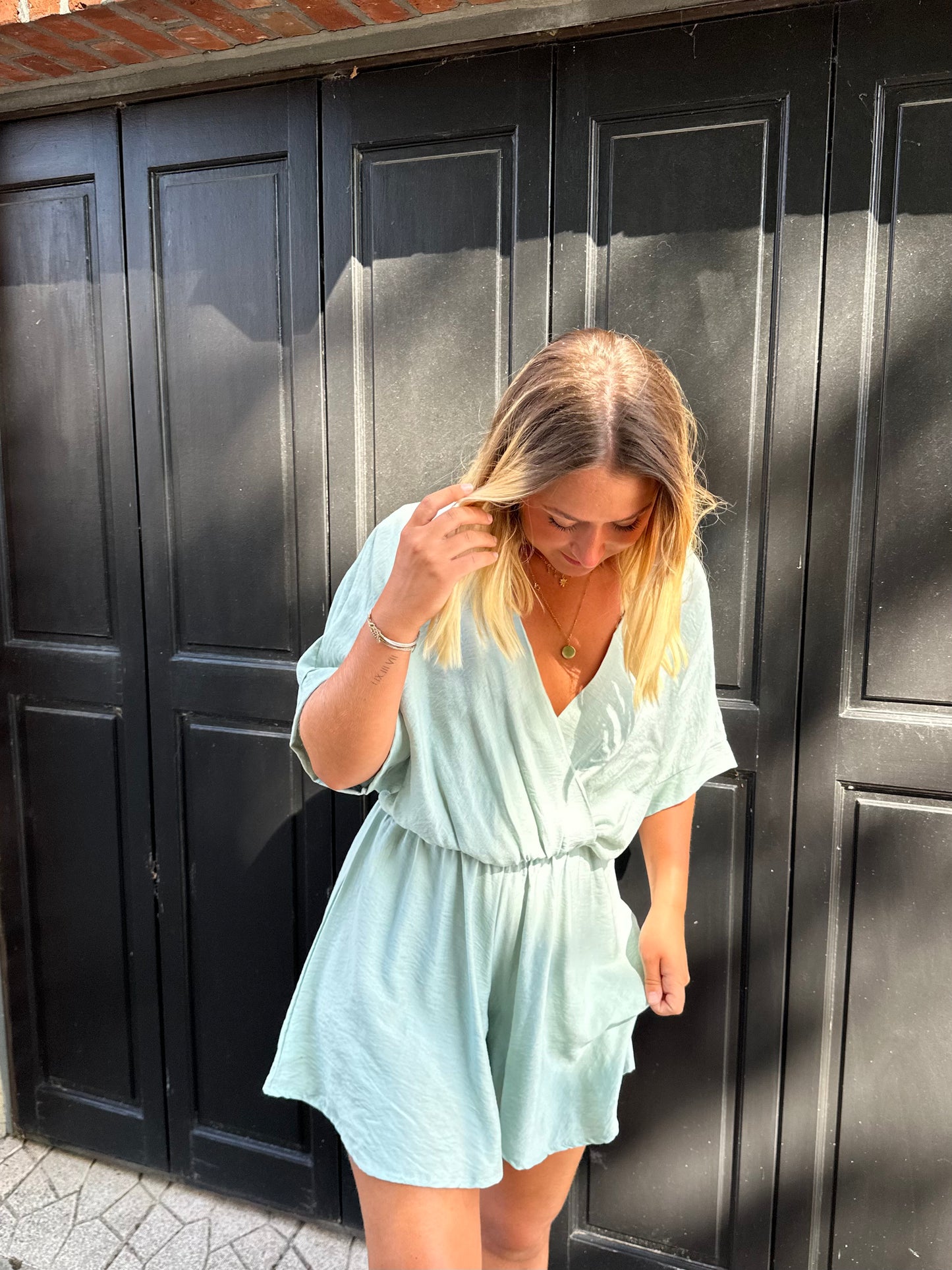 Combishort fluide menthe