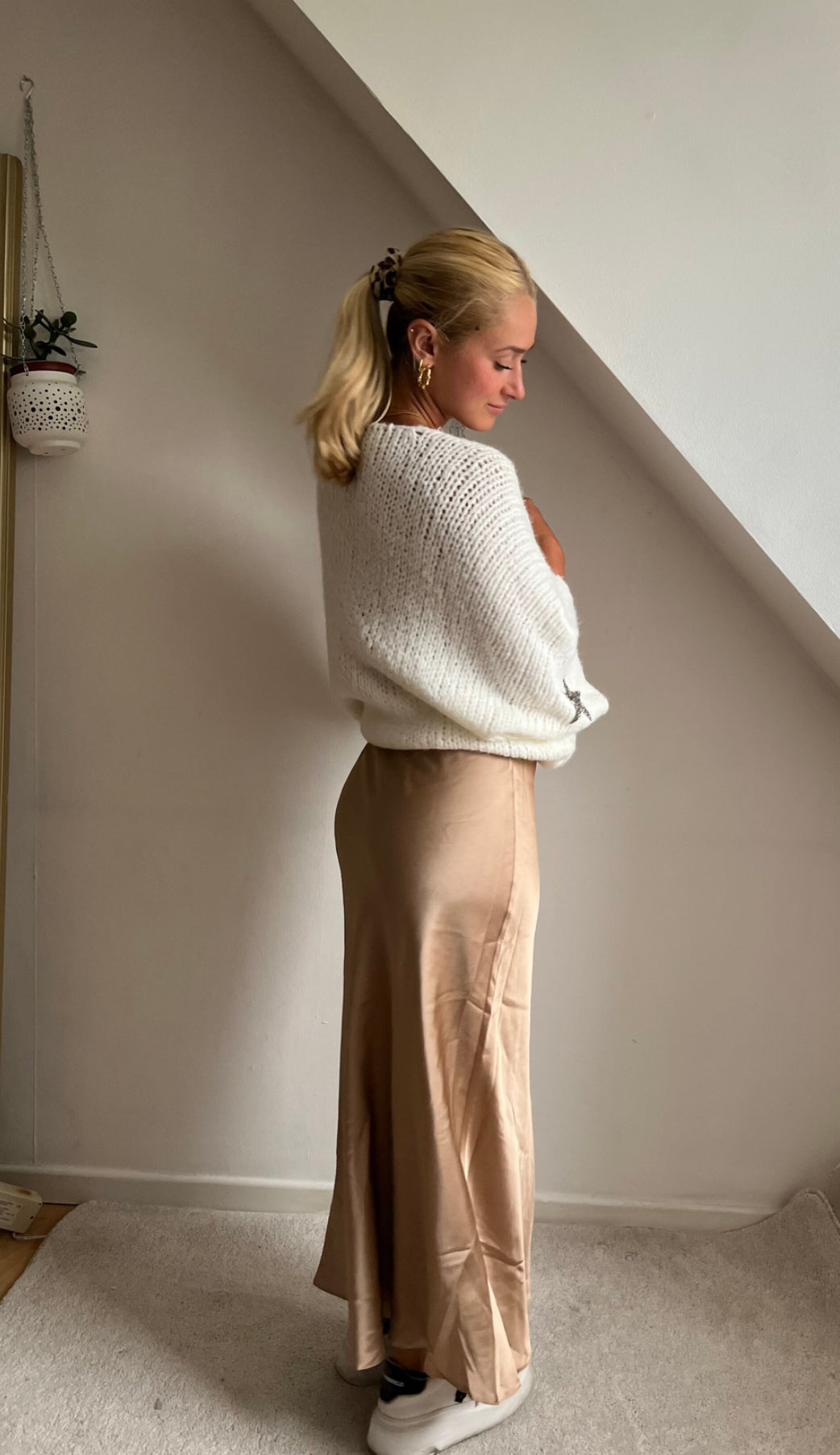 Jupe dorée