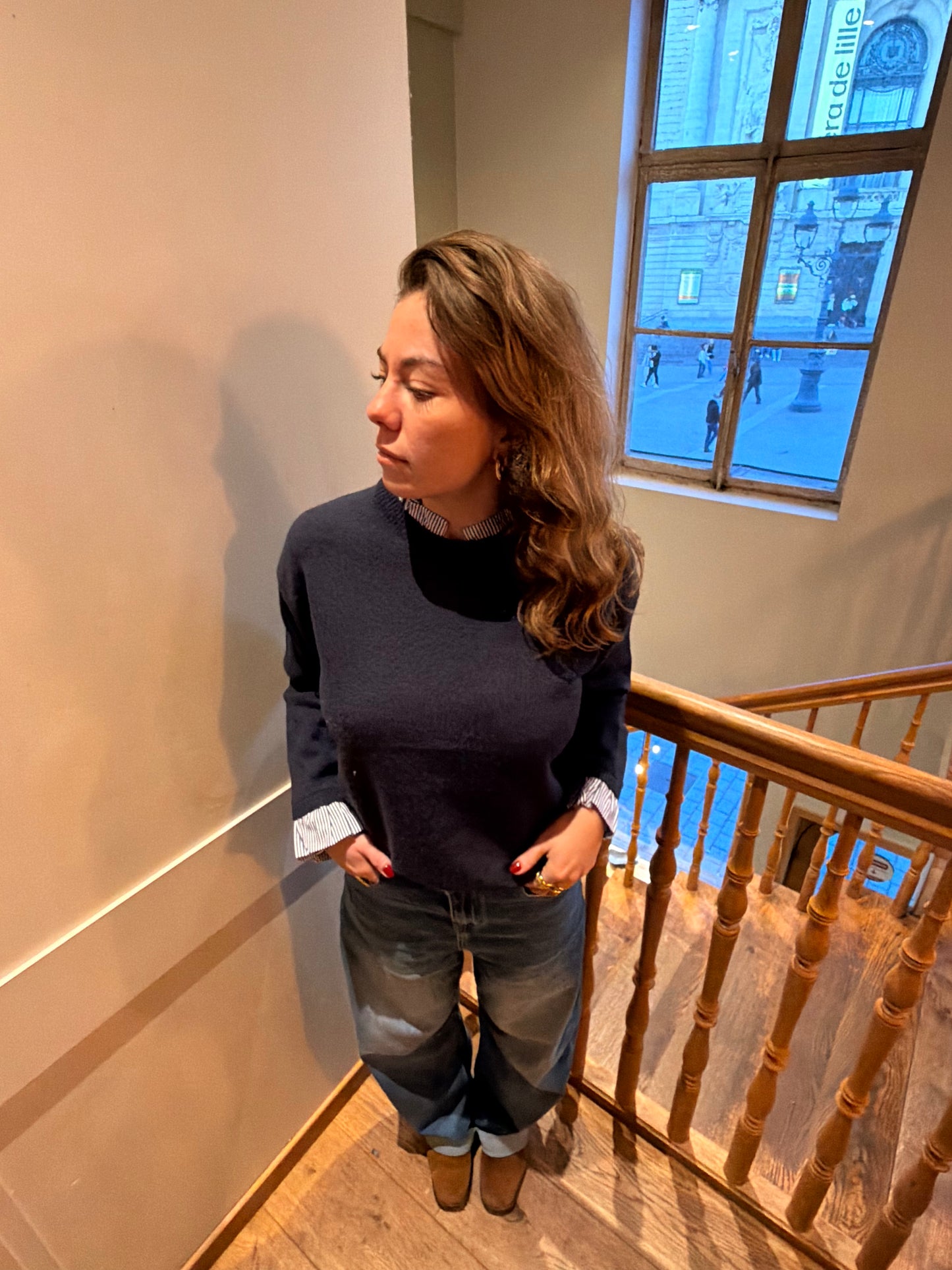 Pull chemise