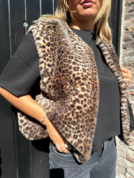 Gilet Léopard