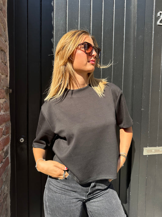 Tee-shirt noir Mila