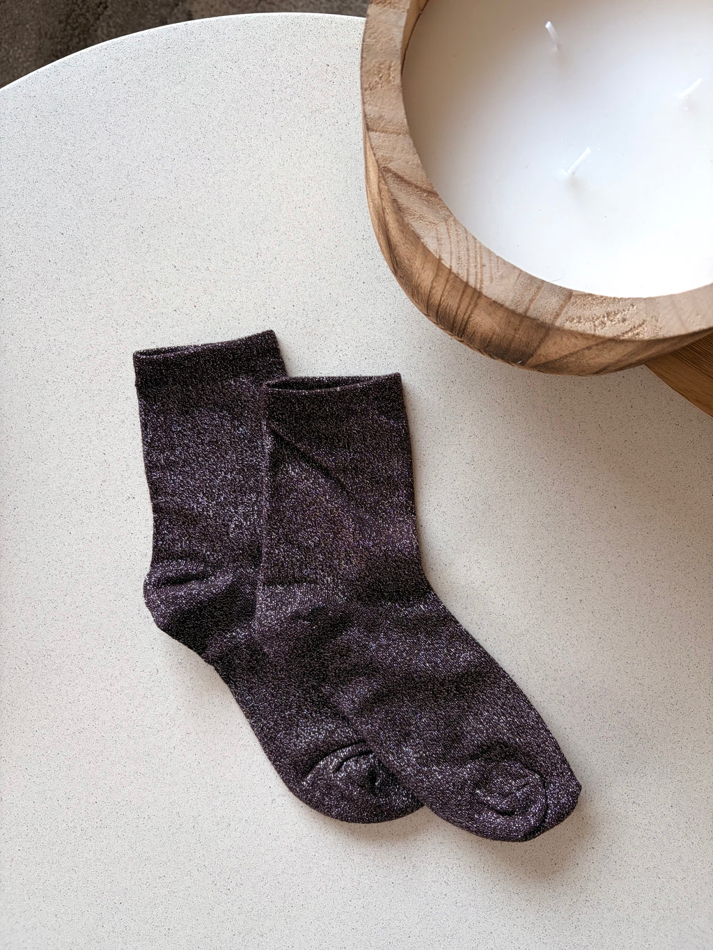 Chaussettes Aubergines