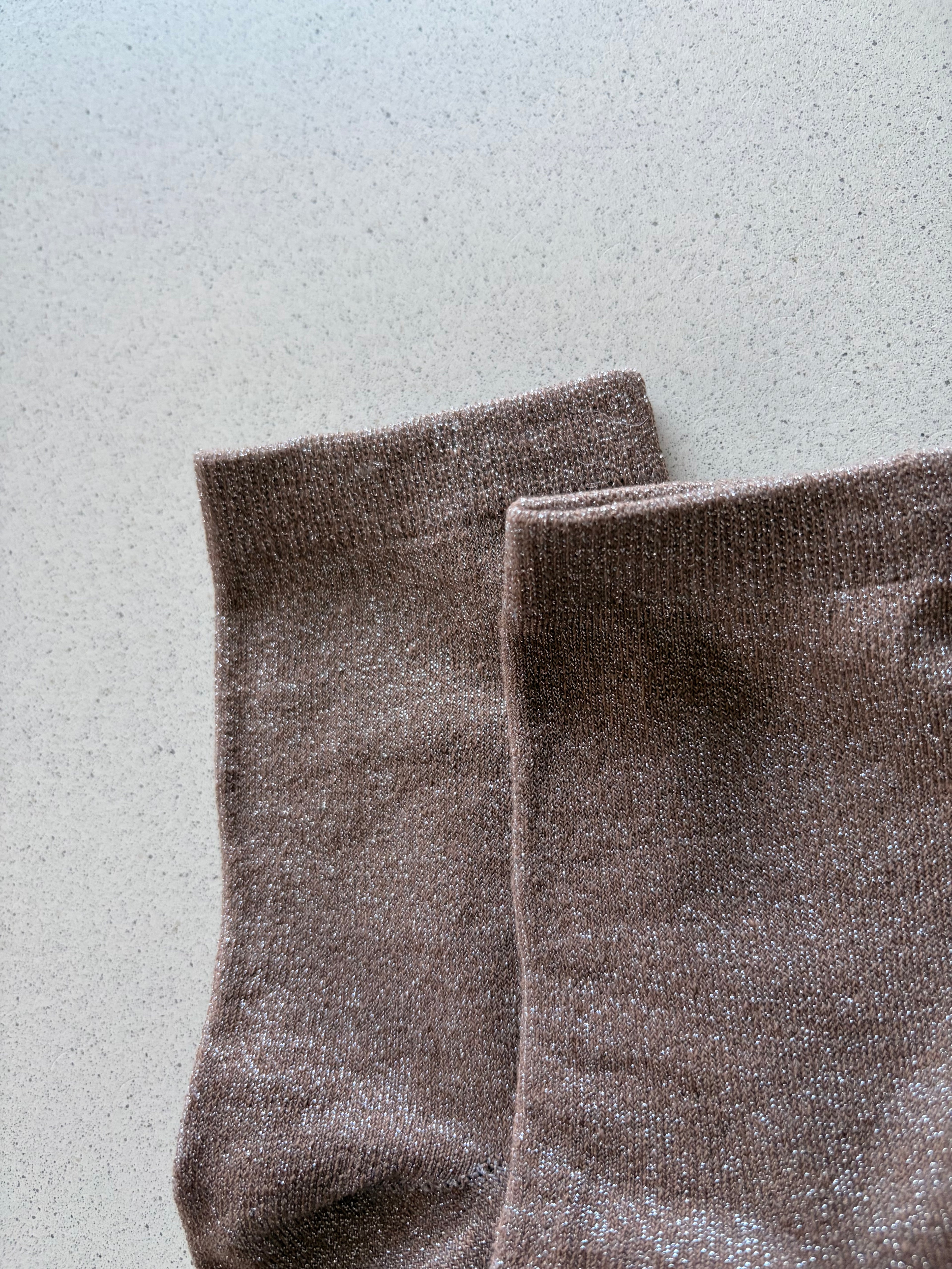 Chaussettes rose gold