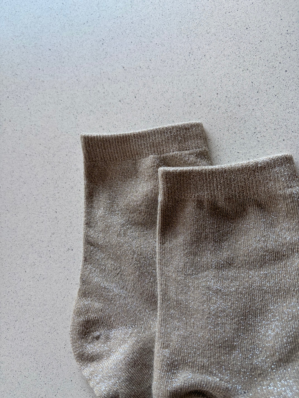 Chaussettes doré