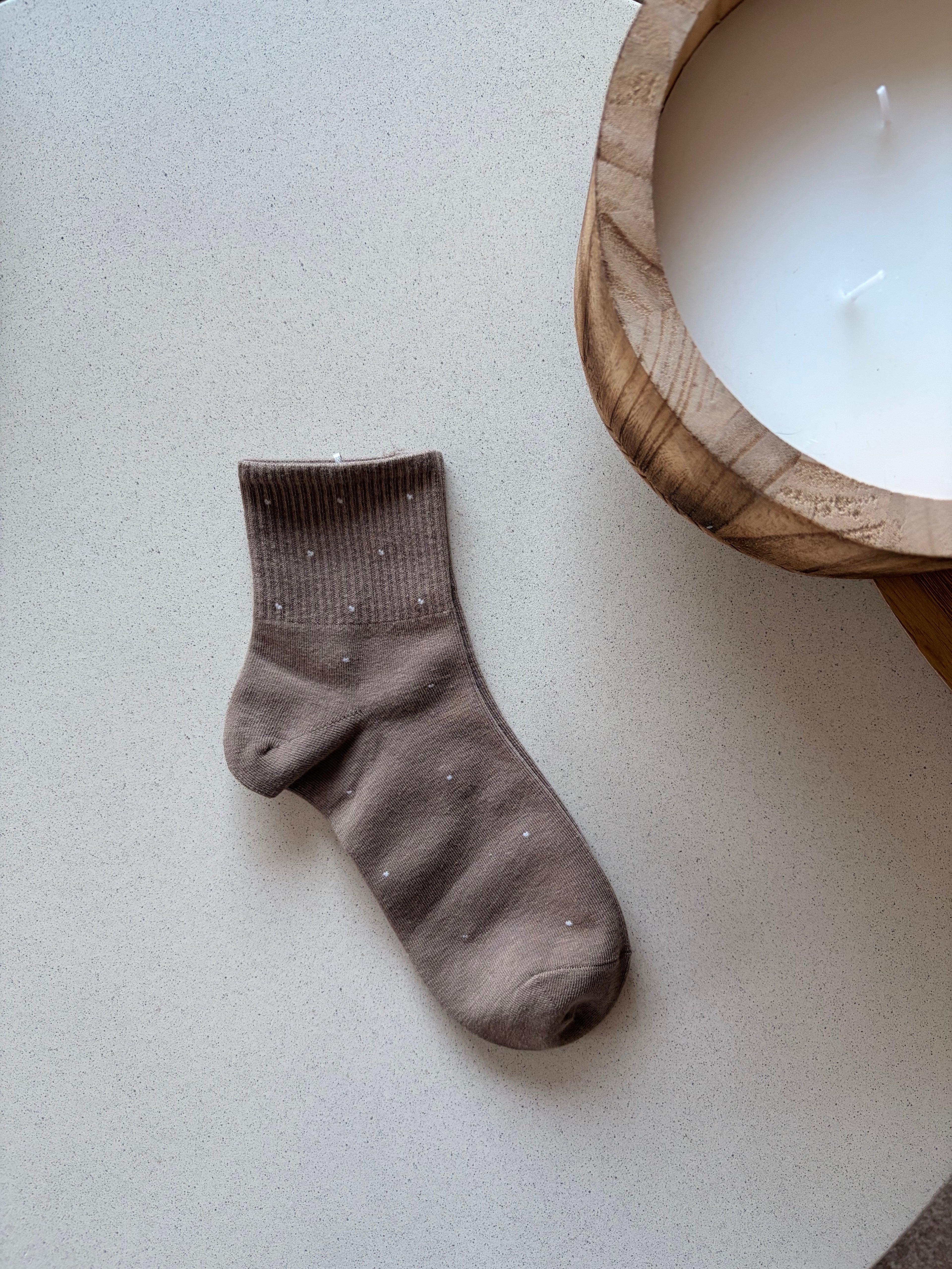 Chaussettes marron
