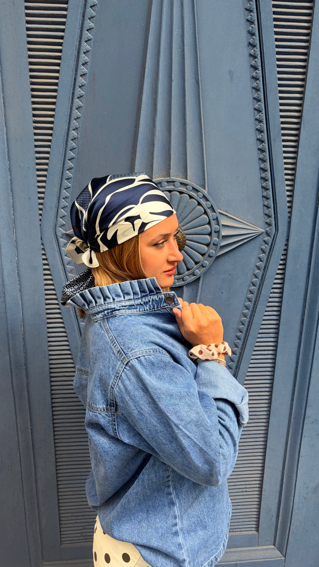 Blouse Denim Jade