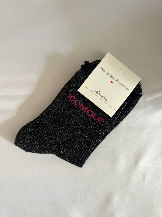 Chaussettes Iconique noires