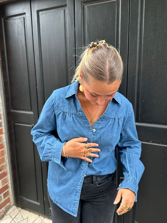 Chemise denim classique