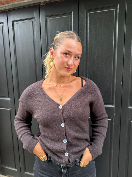 Cardigan marron