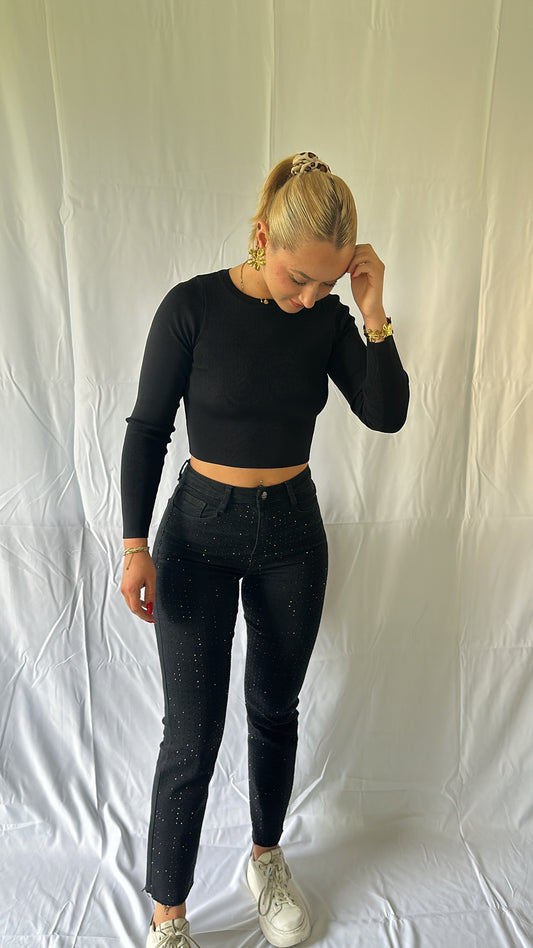 Jean à strass