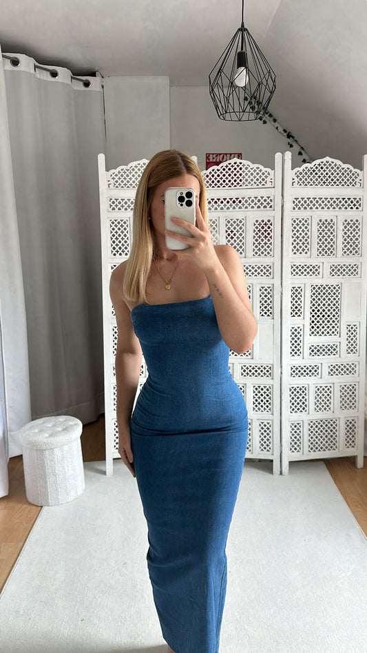 Robe en jean